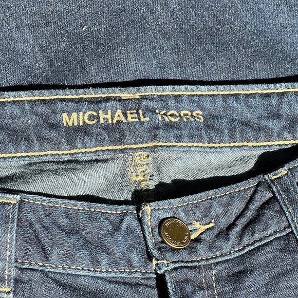 Michael Kors sz 6P dark Blue bootcut Denim Jeans - Picture 1 of 7